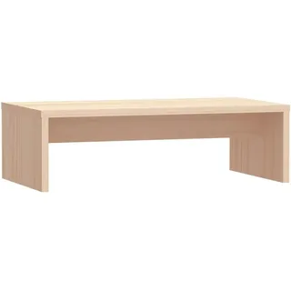 vidaXL Monitorständer Schreibtischaufsatz Monitorerhöhung Bildschirm Aufsatz Bildschirmerhöhung Bildschirmständer 50x27x15cm Massivholz Kiefer