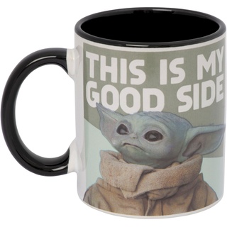 Pyramid, Tasse, Star Wars: Tasse koloriert Baby Yoda (Good Side) - Tasse (315 ml)