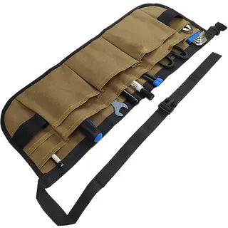 BOJECHER Gartenschürze – Professionelle robuste Arbeitsschürze mit 13 Taschen, vollständig verstellbar, wasserabweisend, für Damen und Herren