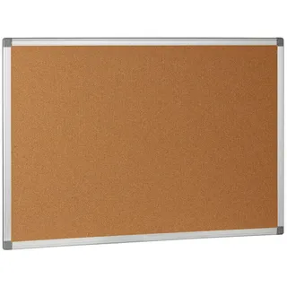Kork-Pinnwand mit Aluminiumrahmen, 900 x 600 mm