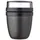 Mini Ellipse schwarz 9,1 cm 0,3 l + 0,12 l