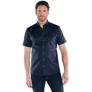 Engbers Kurzarmhemd Herren Kurzarm-Hemd "My Favorite", Saphirblau blau M