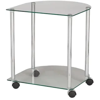 Beistelltisch  Thermi ¦ transparent/klar ¦ Maße (cm): B: 41 H: 45