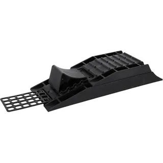 Froli Wohnwagen-Set Auffahrkeile 18 x 9,5 x 50 cm Schwarz