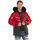 Jacke rot/schwarz XL