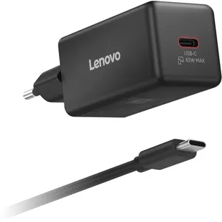Lenovo 65W Mini USB-C GaN Ladegerät/ Netzteil Schwarz, 1x USB-C