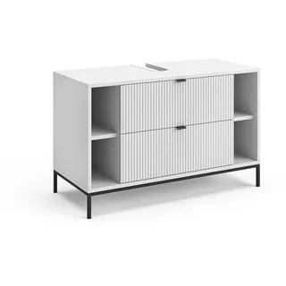 Vicco Waschbeckenunterschrank Eliza 100 x 63 cm mit 2 ausziehbaren Schubladen, Rechteckig, 100x63x45.1 Badezimmer, Badezimmerschränke, Waschbeckenunterschränke
