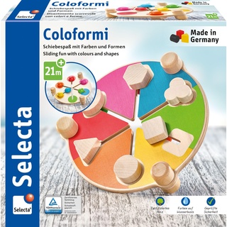 Selecta Spielzeug Coloformi Schiebespass mit Farben und Formen 19cm **