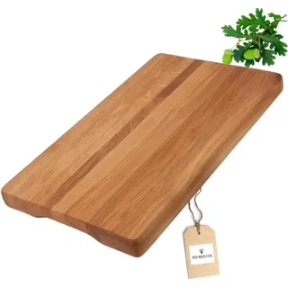 Hofmeister Holzwaren HOFMEISTER Schneidebrett Eiche 50 x 30 x 4 cm Braun