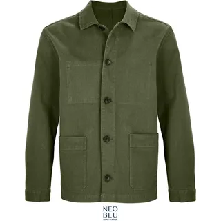 NEOBLU Herren Business Jacke Bundjacke Mael deep khaki M