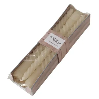 Boltze 2022299 Twisto Kerze 20 cm creme 6tlg.