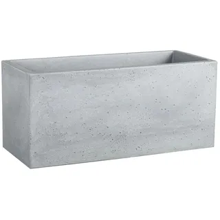 Scheurich C-Cube Long 58,5 x 25 x 26,5 cm Stony Grey