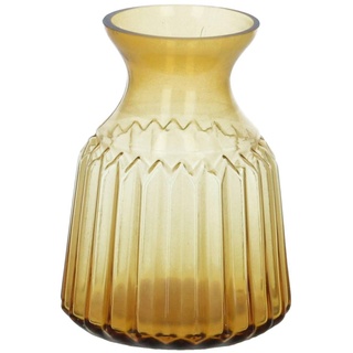 Bloomingville Vase Glas 14,5 cm braun