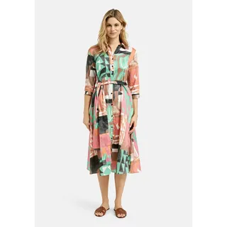 Milano Italy Sommerkleid mit Taschen bunt 46