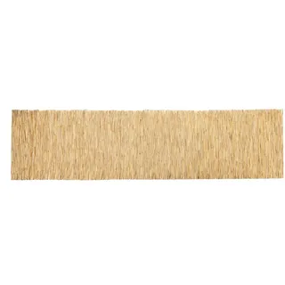 casa.pro Schilfzaun Natur, Naturmaterialien, 140x0.6 cm, Sonnen- & Sichtschutz, Sichtschutz Garten, Sichtschutzzäune