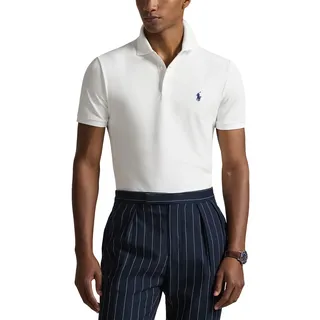 Ralph Lauren Polo Stretch Piqué weiß XL
