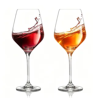 ZoneYan Weingläser Plastik, 2 Stück Rotweingläser 420 ml, Tritan-Kunststoff Weinglaeser, Bruchsicher Camping Weingläser, für Hochzeit, Geburtstage, Party, Camp (A)