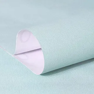 10 m x 60 cm Tapeten einfarbig Uni Pastellfarben hell blau 3000-S Art. 3109 selbstklebend Verschiedene Trendfarben Tapete Folie abwischbar