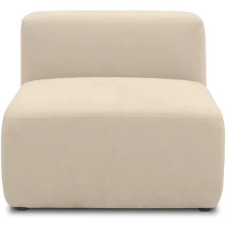 DOMO.Collection 1er Element Adrian, Modulsofa, Sofa Modul, Couch, Einzelteil, kombinierbar 85 x 108 cm in beige