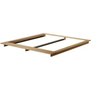 OUT Objekte unserer Tage - Faro Bett XLarge, 200 x 200 cm, Eiche massiv gewachst
