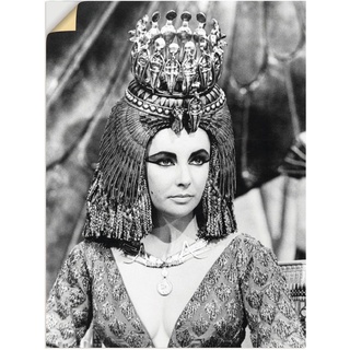 Artland Wandbild »Kleopatra, 1963«, Film (1 St), als Leinwandbild, Wandaufkleber oder Poster in versch. Größen schwarz 45 cm x 60 cm