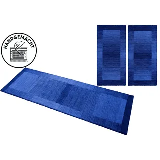 THEKO Gabbeh Super Bettumrandung 14 x 9 cm Blau