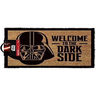 empireposter Star Wars Welcome to The Darkside - Fußmatte, Größe: 60 x 40 cm, Material Kokosfaser