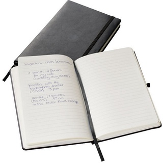 MacMa Notizbuch / A5 / 160 Seiten / Farbe: schwarz