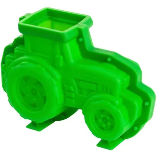 Birkmann Motivbackform KALLE, 25 x 16 cm - Grün - Silikon - Antihaftbeschichtung - Traktor