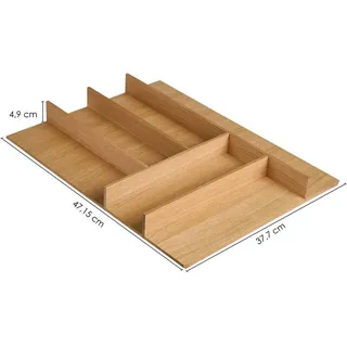 Nobilia Besteckeinsatz Eiche 37,8 x 4,9 x 47,2 cm