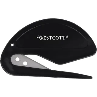 Westcott Brieföffner Kunststoff 8 cm Schwarz