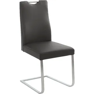 K+W Komfort & Wohnen Freischwinger 6194 Leder braun