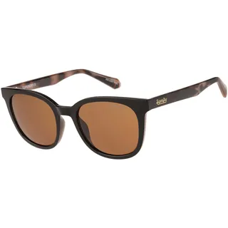 Superdry Sonnenbrille SUPERDRY "Modell 996092", Damen, schwarz, gemustert, matt, Sonnenbrillen Sonnenbrille, Vollrand, Markenlogo am Bügel