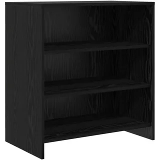 vidaXL Sideboard 70 x 41 x 75 cm Schwarz
