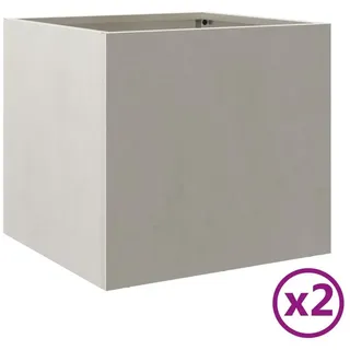 vidaXL Pflanzkübel 32 x 30 x 29 cm Weiß