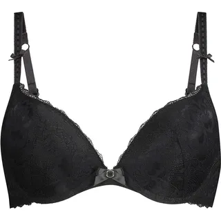 Hunkemöller Damen String Pia ,Black, Gr. XS - XS