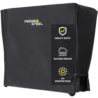 Permasteel Universal Abdeckhaube für Terrassenkühler | Wasserdichte Wetterschutzhaube für Outdoor Kühlbox | Wetterfest Abdeckung | 84 x 91 x 51 cm