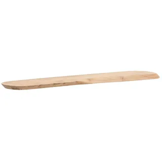 moebelfaktor Wandregal Borgund, Akazie Massivholz, Breite 40 bis 120 cm, braun, Wandboard, Landhaus braun 100 cm x 3 cm x 20 cm