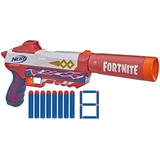 Nerf Fortnite SP-Drift OG Dart-Blaster, 3-Dart Innenmagazin, 8 Nerf Elite Darts, Abnehmbarer Lauf, Geschenke für Kinder ab 8 Jahren