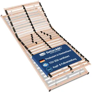 Betten-ABC Max1 K+F Lattenrost zur Selbstmontage mit Kopf- und Fußteilverstellung 80 x 200 cm