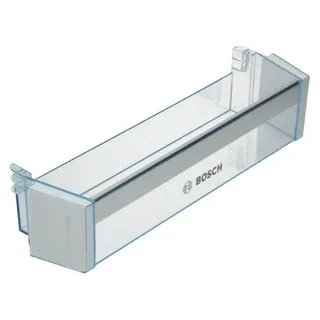 Bosch Flaschenhalter für Kühlschrank | 470x125mm | 704760 / 00704760 - Silber/Schwarz