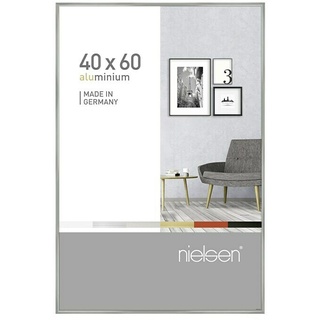 Nielsen Alurahmen Pixel  (40 x 60 cm, Silber)