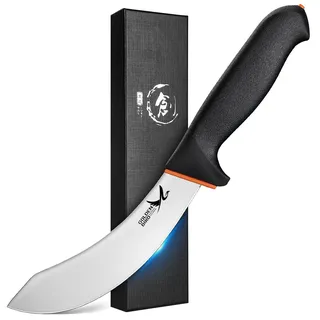 Golden Bird Ausbeinmesser profi, 15cm Fleischmesser Flexibel Schlachtermesser, Metzgermesser, Grillmesser scharf Fleisch, Outdoor Messer - Geschenke für Männer Frauen