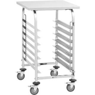 Royal Catering Stikkenwagen Edelstahl 7 Einschübe 40 x 60 cm