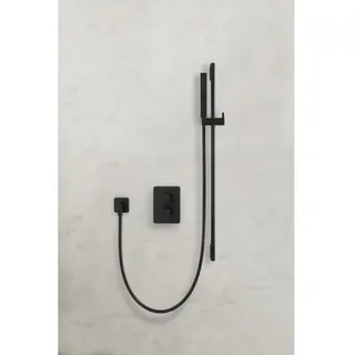 Herzbach Deep Black Unterputz-Brausearmatur für 1 Verbraucher schwarz matt 36.220555.1.12