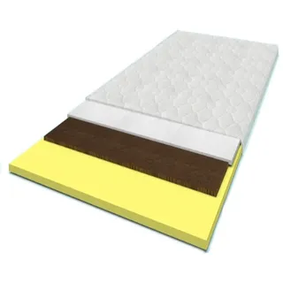 Matratze TOPPER Kaltschaum kokos Kaltschaummatratze H3 Länge 180/190/200cm, Größe:80 x 200 cm