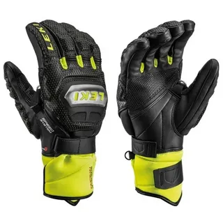 Leki Worldcup Race Ti S Speed System Skihandschuhe Gelb/Schwarz 7,5