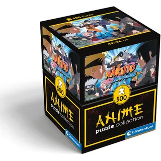 Clementoni 500 EL. Cubes Anime Naruto Shippuden [Puzzle]