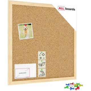 ALLboards Pinnwand 40 x 40 cm Kork