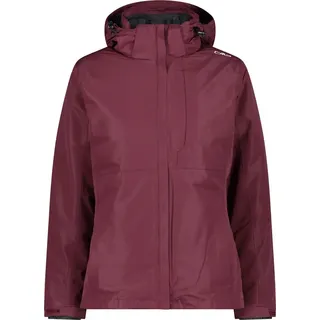 CMP Zip Hood Detachble Inner Jacke Rot 38